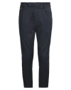 Low Brand Man Pants Black Size 32 Cotton, Elastane In Navy