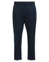 Low Brand Man Pants Navy Size 33 Polyester, Virgin Wool In Navy