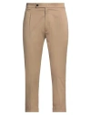 Low Brand Man Pants Sand Size 30 Cotton, Elastane In Beige