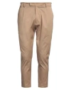 Low Brand Man Pants Sand Size 35 Cotton, Elastane In Brown