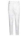 Low Brand Man Pants White Size 30 Cotton, Elastane
