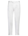 Low Brand Man Pants White Size 32 Cotton, Elastane