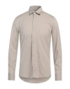 Low Brand Man Shirt Beige Size 2 Cotton, Polyamide, Elastane In Neutral