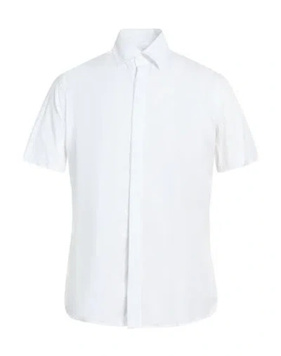 Low Brand Man Shirt White Size 6 Cotton, Polyamide, Elastane