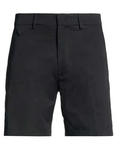 Low Brand Man Shorts & Bermuda Shorts Black Size 32 Cotton, Elastane