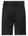 Low Brand Tailored Wool Shorts In Black