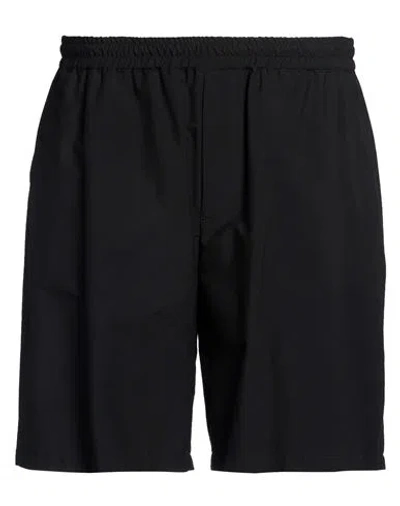 Low Brand Man Shorts & Bermuda Shorts Black Size Xxl Virgin Wool, Cotton