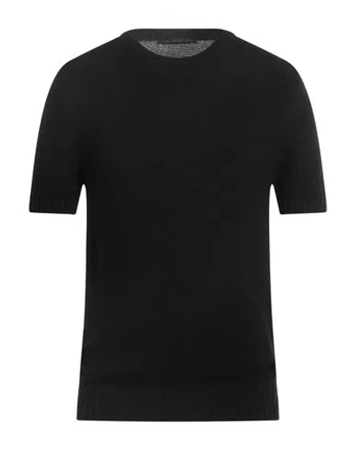 Low Brand Man Sweater Black Size 4 Cotton