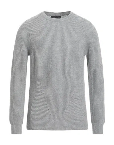Low Brand Man Sweater Light Grey Size 5 Virgin Wool, Viscose, Polyester, Cashmere