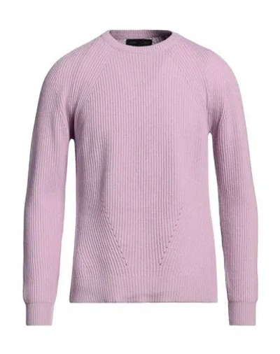 Low Brand Man Sweater Light Purple Size 3 Virgin Wool, Viscose, Polyester, Cashmere