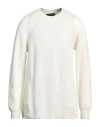 Low Brand Man Sweater White Size 6 Virgin Wool, Viscose, Polyester, Cashmere