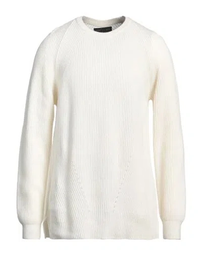 Low Brand Man Sweater White Size 6 Virgin Wool, Viscose, Polyester, Cashmere