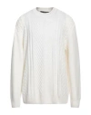 Low Brand Man Sweater White Size 6 Viscose, Polyamide, Wool, Cashmere
