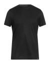 Low Brand Man T-shirt Black Size 4 Cotton
