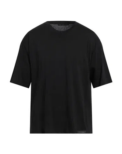 Low Brand Man T-shirt Black Size 6 Cotton