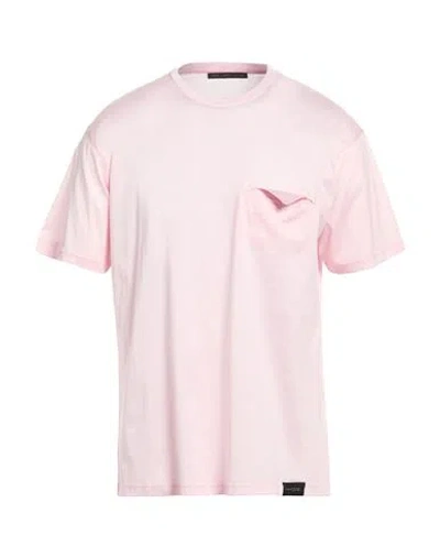 Low Brand Man T-shirt Light Pink Size 5 Cotton