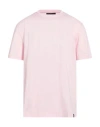 Low Brand Man T-shirt Pink Size 7 Cotton