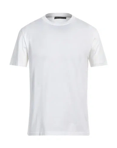 Low Brand Man T-shirt White Size 5 Cotton