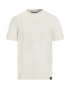 Low Brand Man T-shirt Beige Size 6 Cotton In Neutral