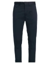 Low Brand Man Pants Midnight Blue Size 32 Virgin Wool, Polyester, Elastane In Blue