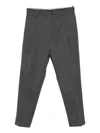 Low Brand Pleated-front Trousers In Gray