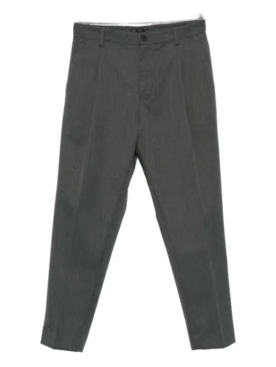 Low Brand Pleated-front Trousers In Gray