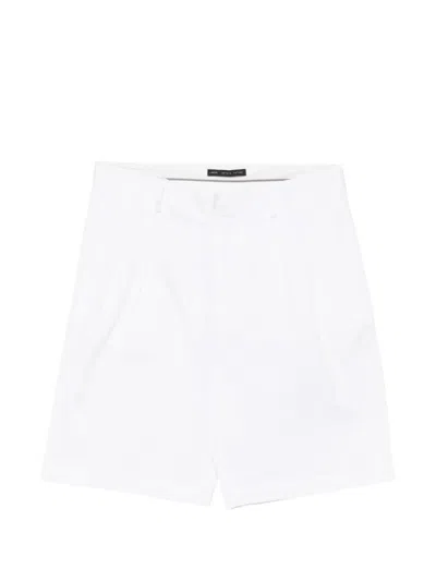 Low Brand Pleated Tailored Shorts In White