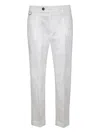 Low Brand Pleated Trousers In White