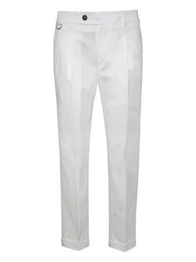 Low Brand Pleated Trousers In White