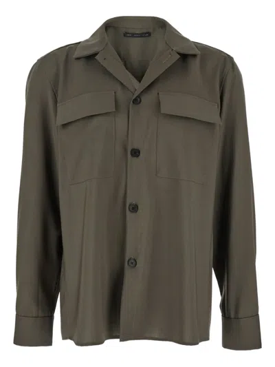LOW BRAND POCKETS-DETAIL SHIRT