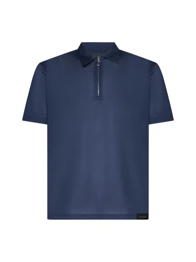 Low Brand Polo Shirt In Blue