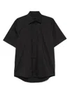Low Brand Shirt S120 Shirt In Black Wool And Polyester In Black
