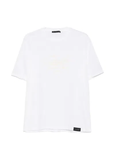 Low Brand Printed Malibu Crew-neck T-shirt In Multi