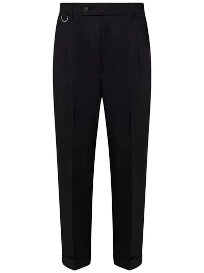 Low Brand Riviera Elastic Trousers In Black