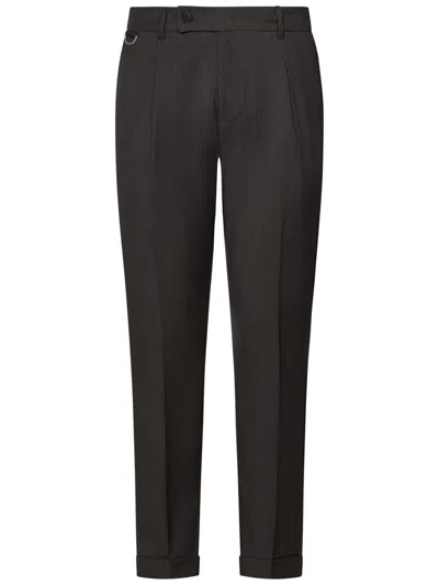 Low Brand Riviera  Wool Pants In Grey