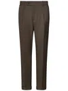 Low Brand Man Pants Grey Size 32 Virgin Wool In Brown