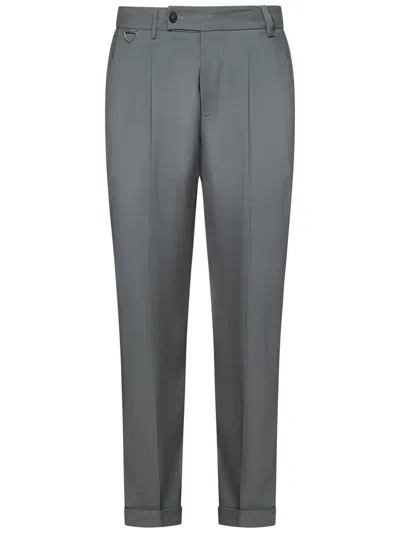 Low Brand Riviera Elastic Trousers In Grey
