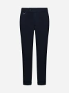 LOW BRAND RIVIERA STRETCH COTTON TROUSERS
