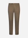 LOW BRAND RIVIERA STRETCH COTTON TROUSERS
