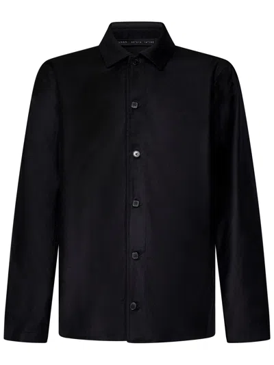 Low Brand Shirt In Jet Black