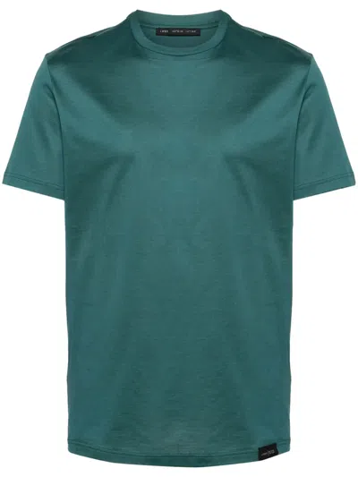 Low Brand Short-sleeve Cotton T-shirt In Green