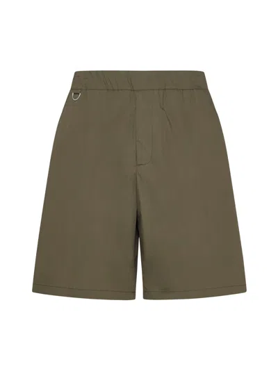 Low Brand Combo Mid-rise Bermuda Shorts In Green