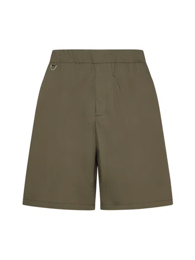 Low Brand Combo Mid-rise Bermuda Shorts In Sponge Green