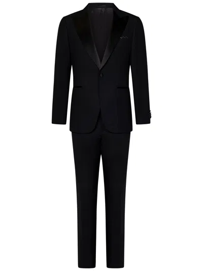 Low Brand Suit In Jet Black