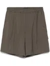 Low Brand Tokyo Bermuda Shorts In Green
