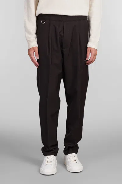 Low Brand Tokyo Zip Pants In Brown