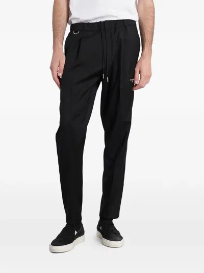 Low Brand Tokyo Zip-pocket Trousers In Black