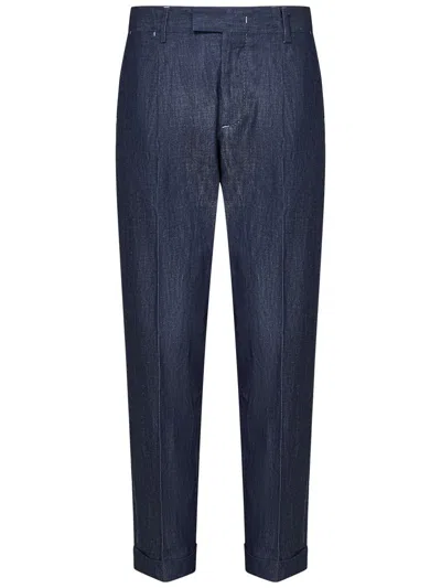 Low Brand Trousers In Blue