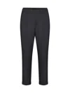 Low Brand Man Pants Black Size 32 Polyester, Virgin Wool In Charcoal