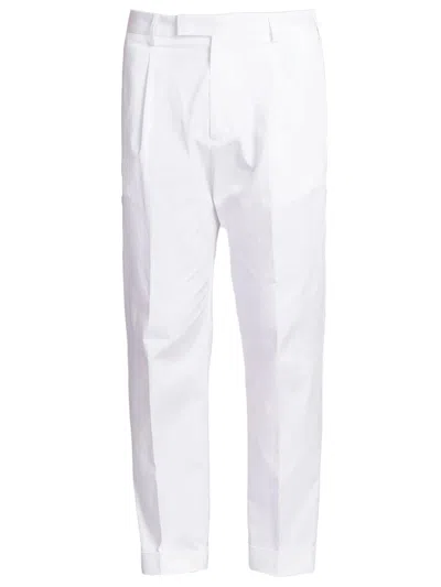 Low Brand Trousers White